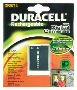 DURACELL DR9714 Sony NP-FG1 Kamera Pili