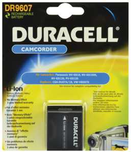 DURACELL DR9607 Panasonic CGA-DU07A Kamera Pili