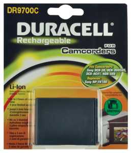 DURACELL DR9700C Sony NP-FH100 Kamera Pili