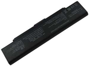 RETRO Sony Vaio VGP-BPS9, VGP-BPS10 Notebook Bataryası - Siyah