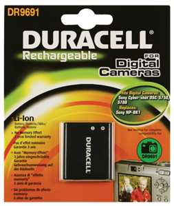 DURACELL DR9691 Sony NP-BK1 Kamera Pili