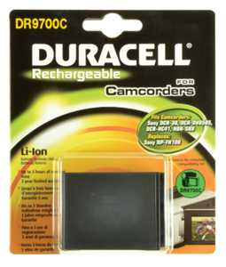 DURACELL DR9706C Sony NP-FV100 Kamera Pili